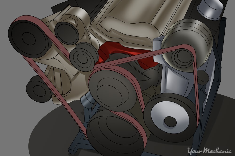 How to put a serpentine belt back on 2025