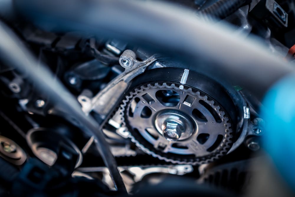 How to fix timing belt top