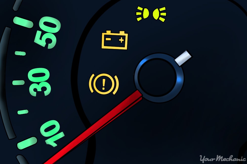 Battery light on dash best sale