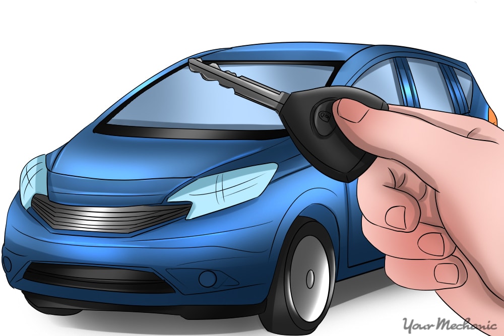 Anti theft store alarm for car