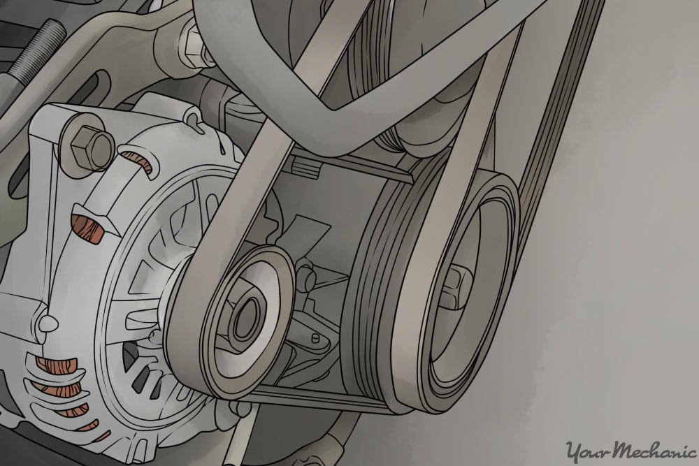 How to Quiet a Noisy Drive Belt YourMechanic Advice