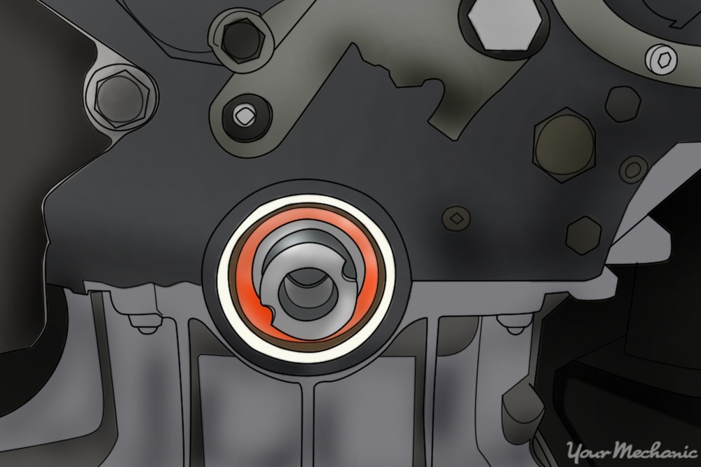 Crankshaft gasket on sale
