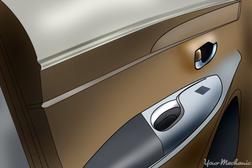 Interior door handle replacement sale
