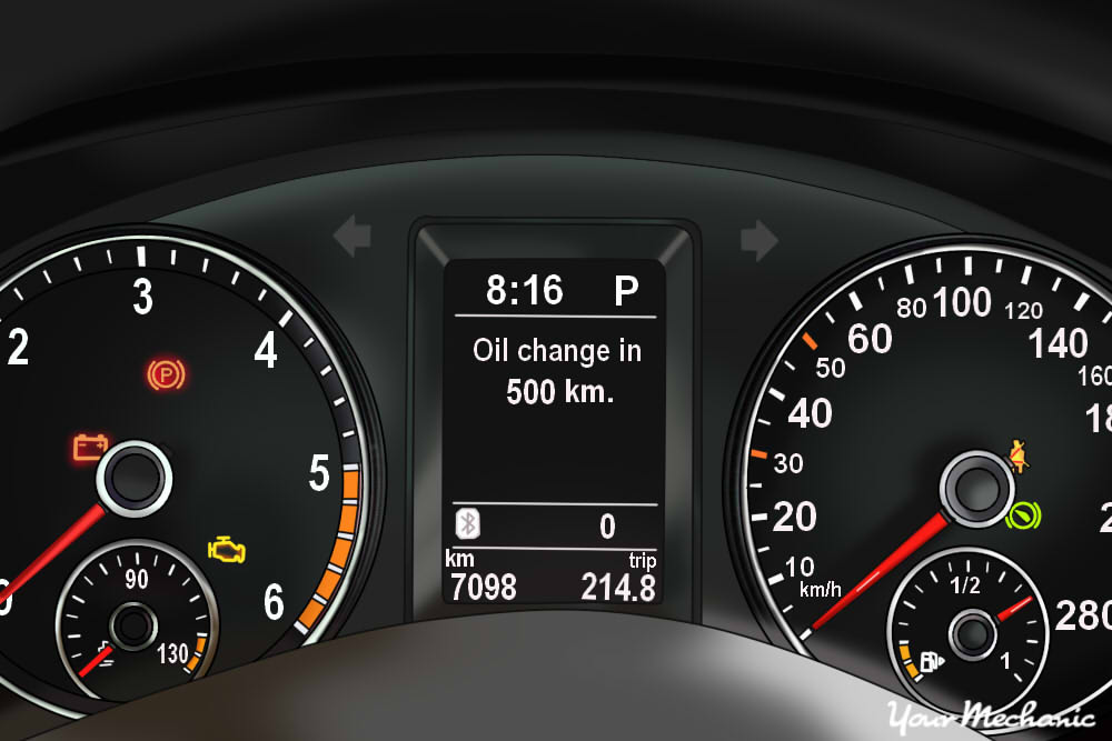 svinge Ruin tidsskrift Understanding the Volkswagen Oil Monitoring System and Lights |  YourMechanic Advice