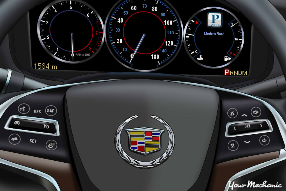 2013 cadillac ats steering wheel controls not working