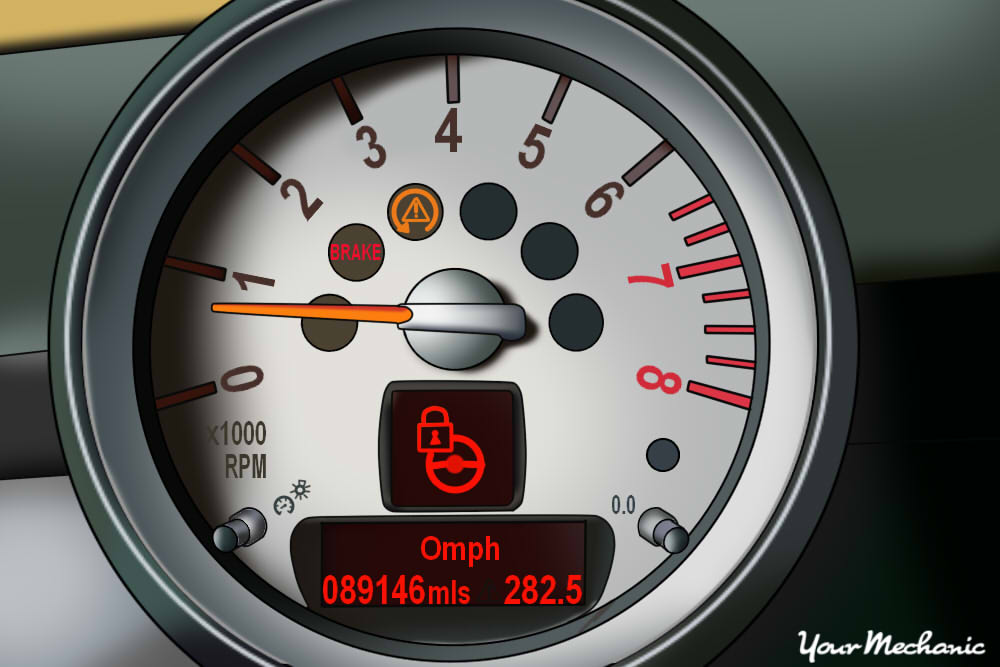 Warning lights on mini hot sale cooper