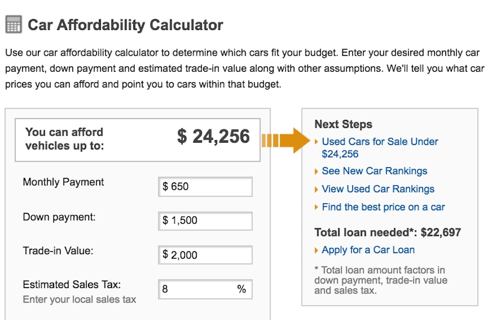 car payment calculator