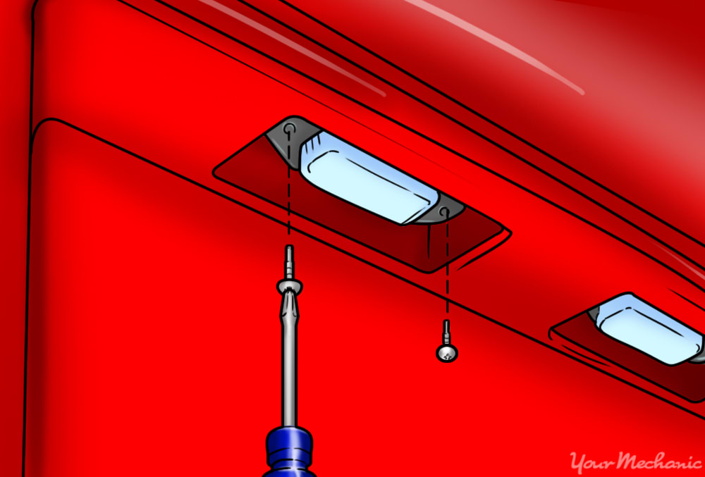 How to Replace a License Plate Bulb