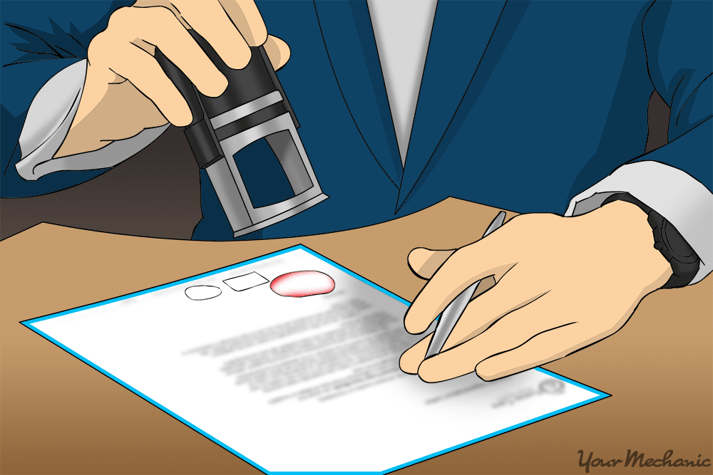 adding seal to bill of sale