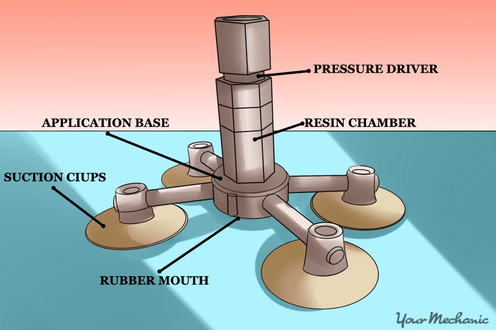 window repair kit apparatus