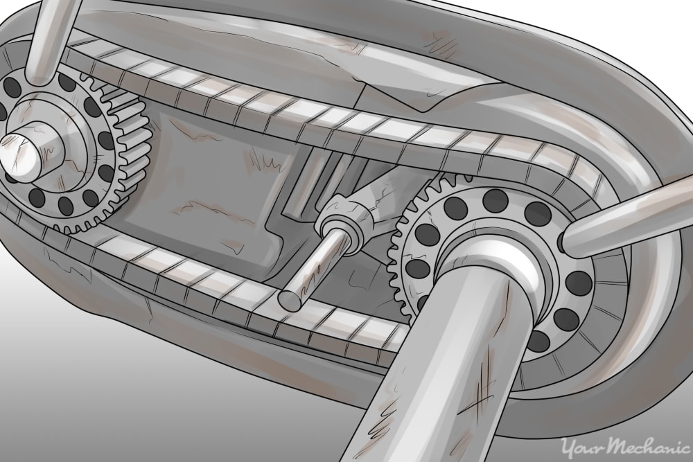 internal damage of a transmission transfer case