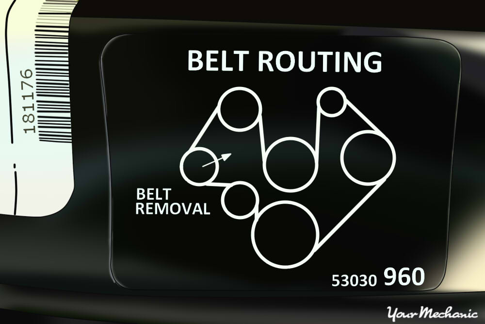 How to Replace an Air Injection Pump Belt 2