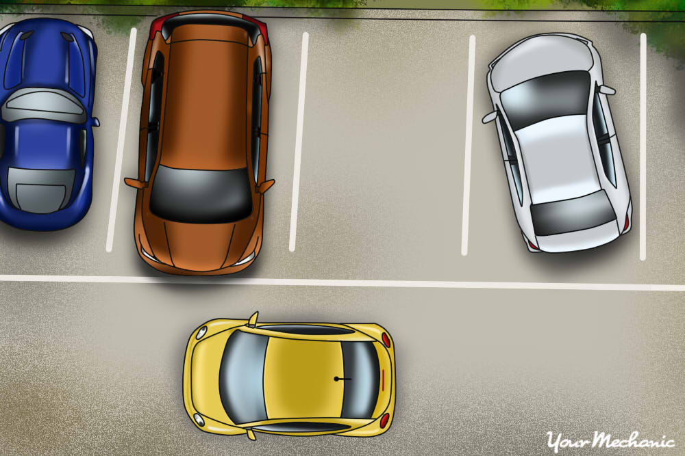 3 sentences to learn to reverse into the parking space！#car #tips #man, reverse parking