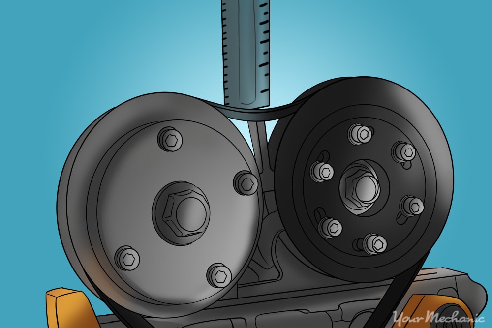 How to Tighten a Drive Belt YourMechanic Advice