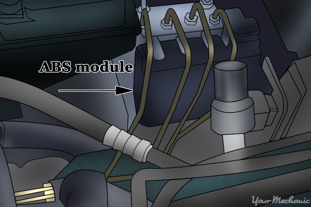 How to Replace an ABS Control Module | YourMechanic Advice 2006 pontiac g6 fuse box layout 