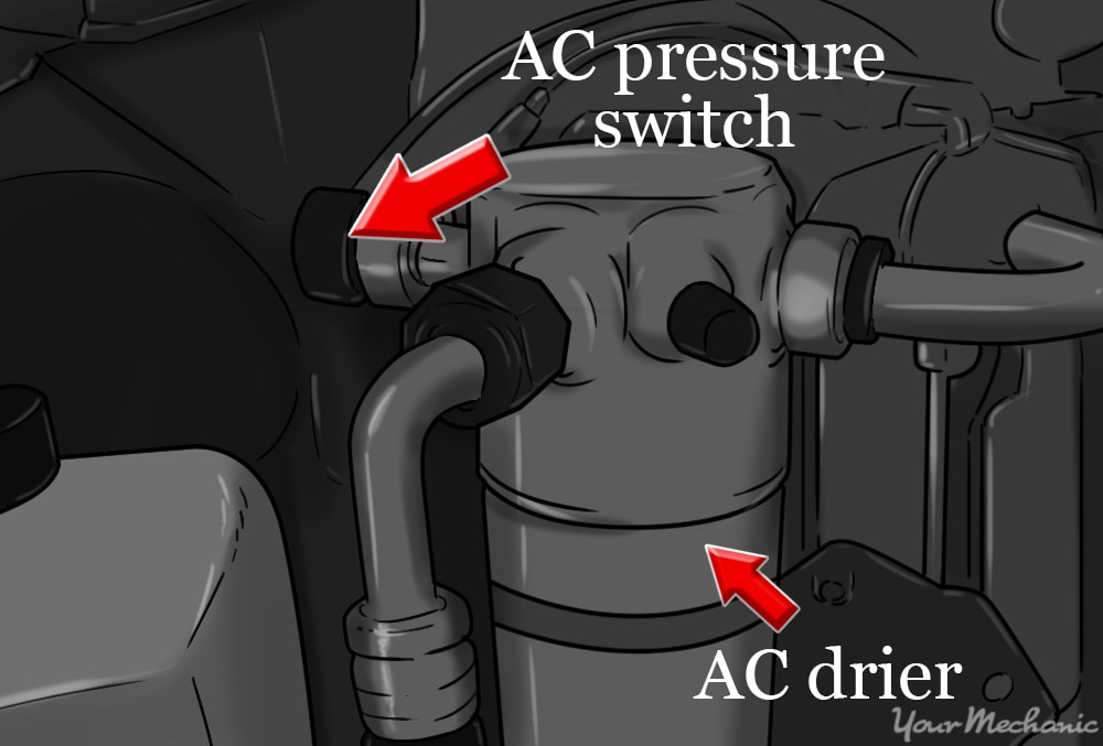 How to Replace an AC Pressure Switch | YourMechanic Advice