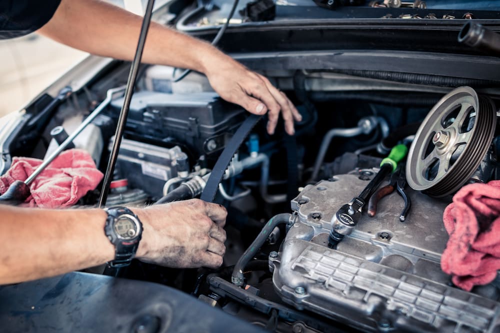 installing new timing belt