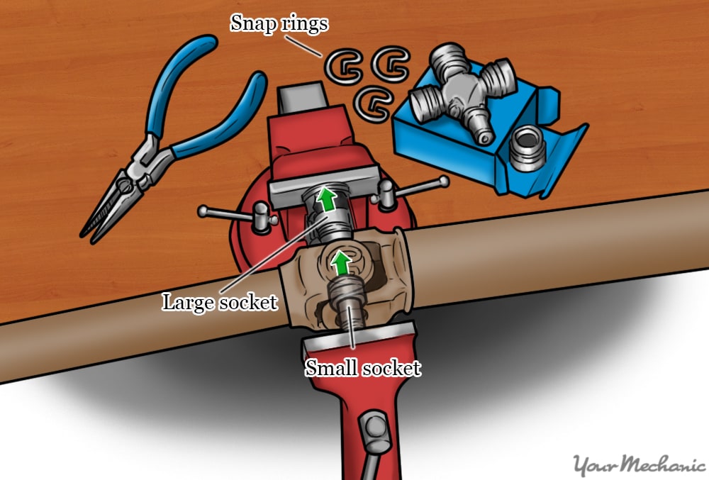 How to Replace a Worn Out U Joint YourMechanic Advice