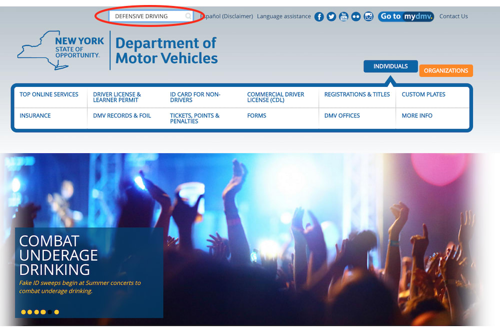 dmv homepage