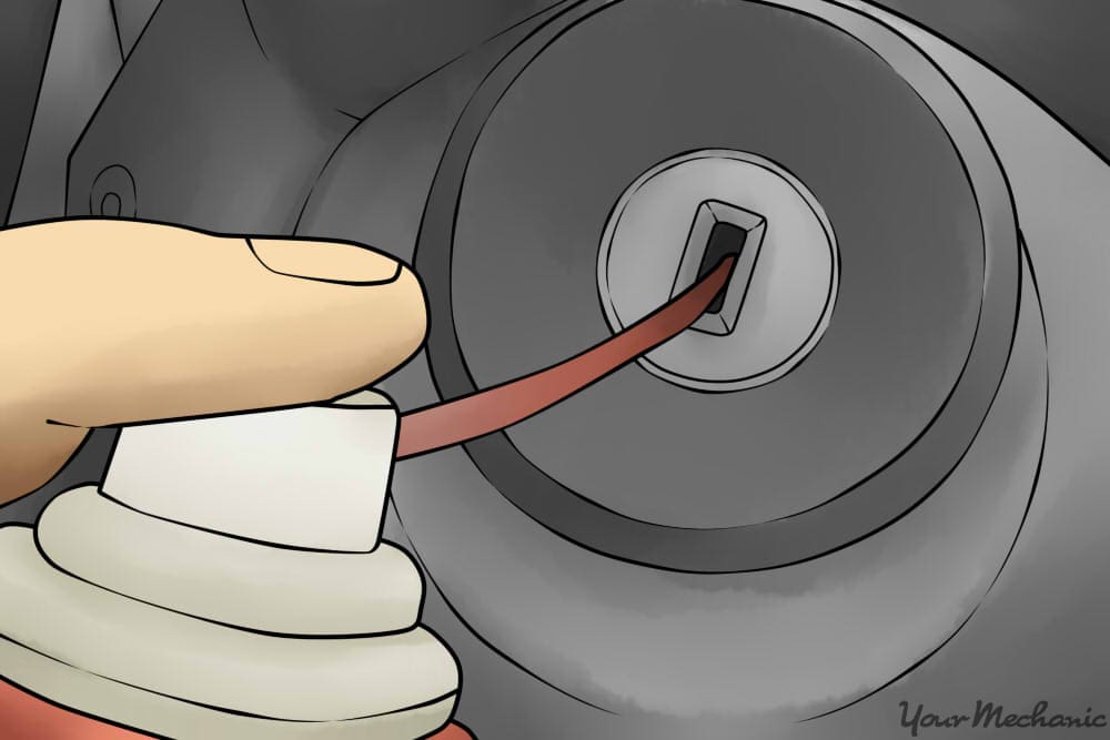 Unlocking steering wheel top