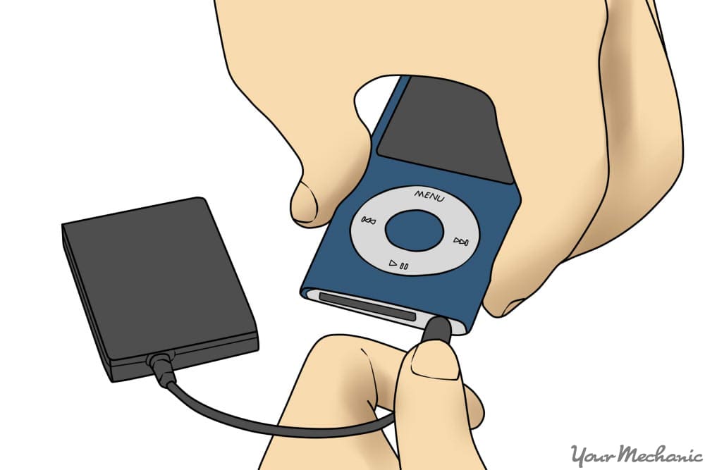 带有FM发射器的iPod
