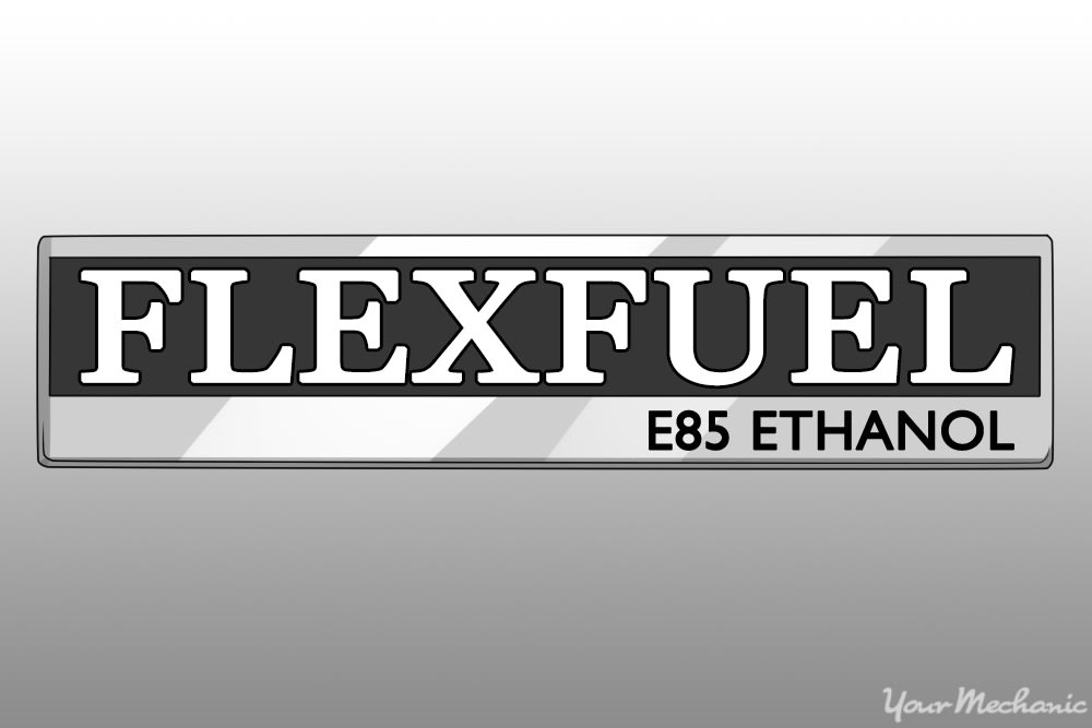 flex fuel badge