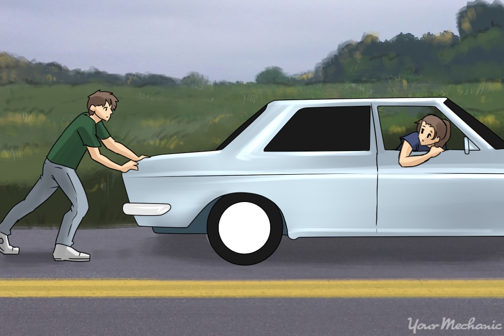 How to push start hotsell a car