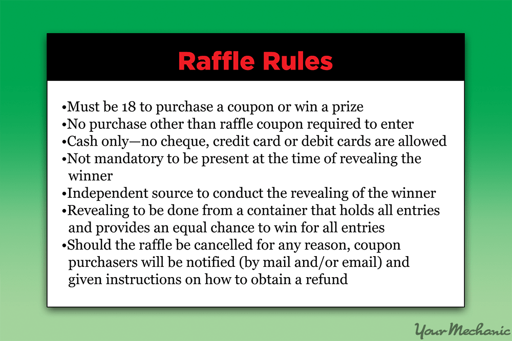 raffle rules example