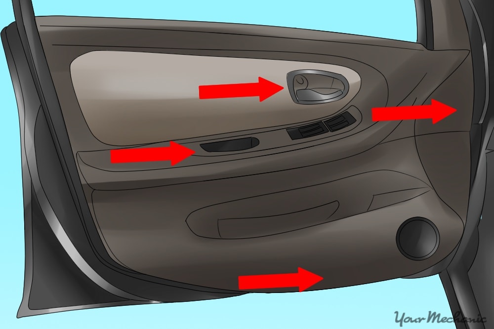 Replacing door speakers clearance