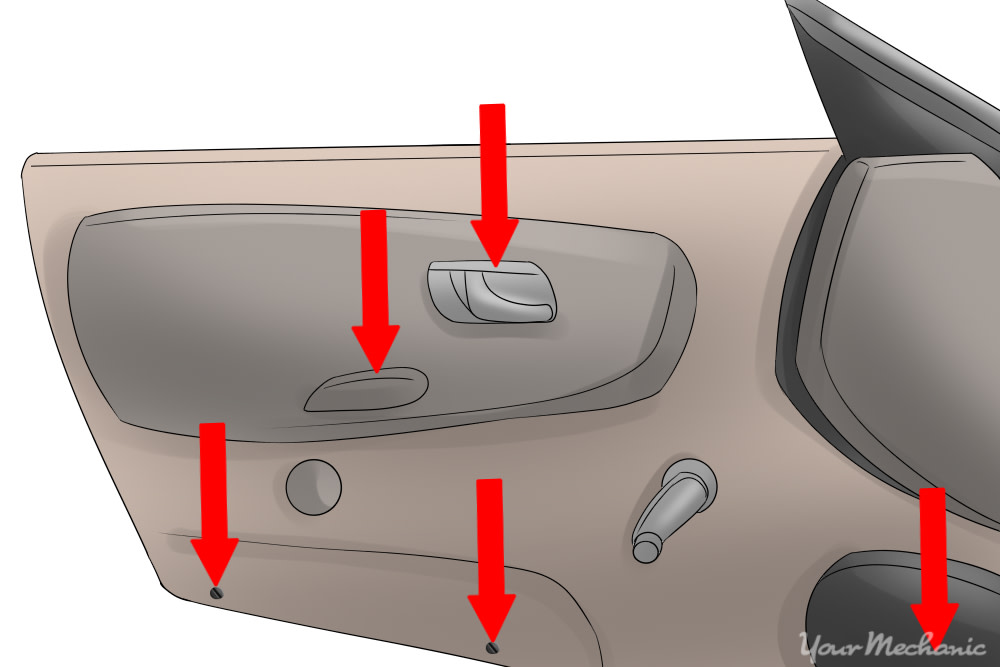 screws indicated by red arrows