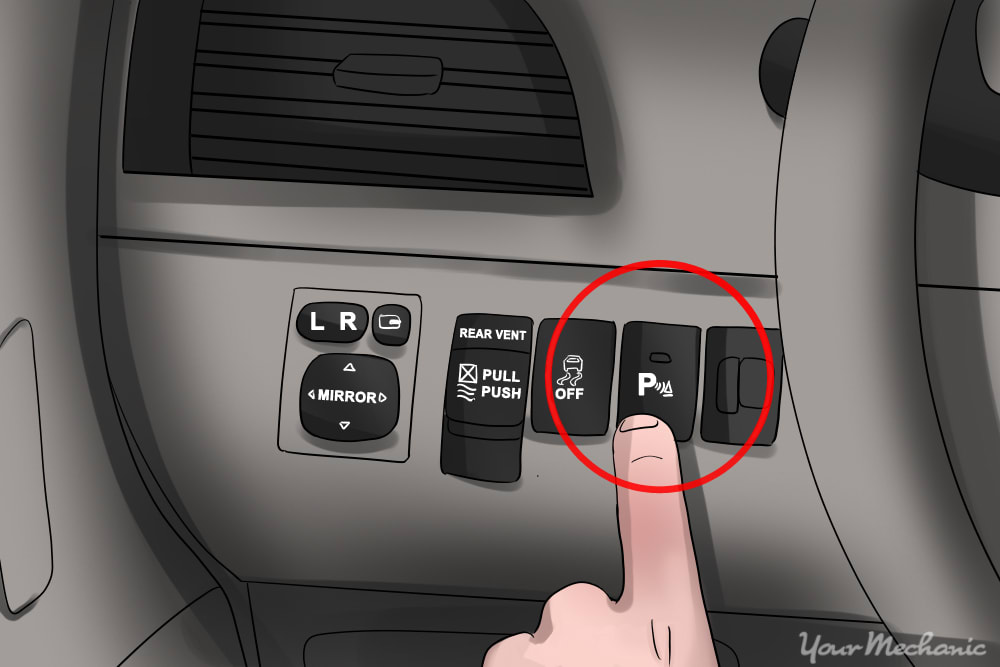 intelligent parking button button