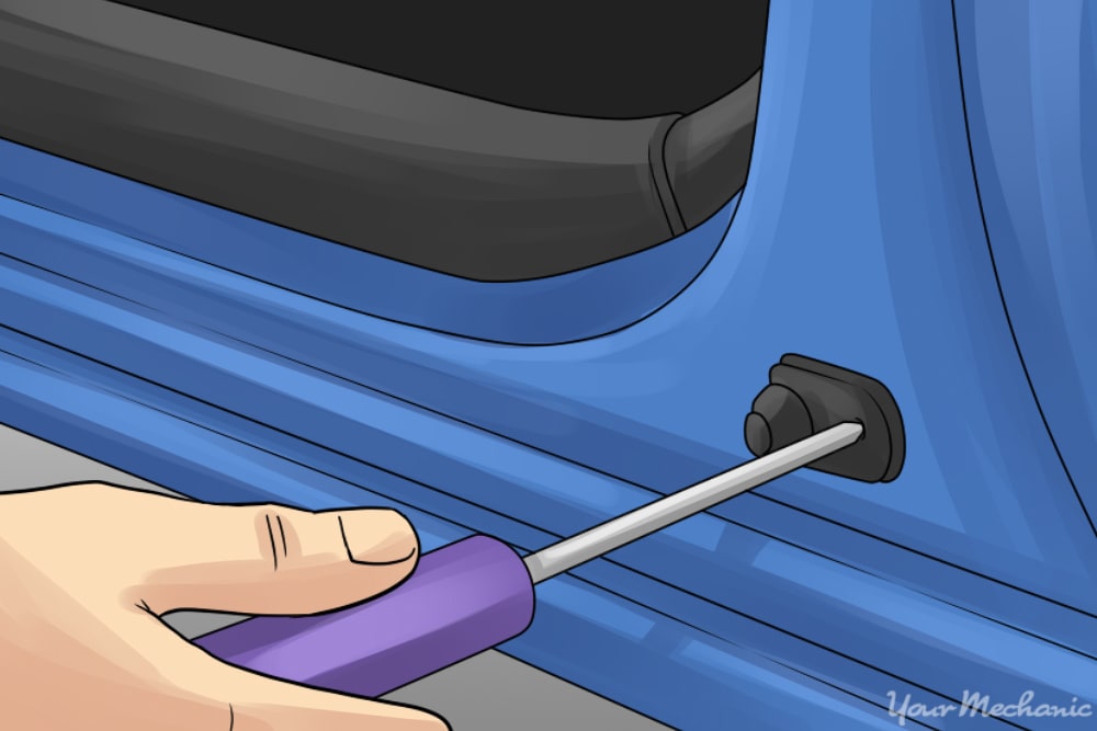 Car door courtesy sales light switch