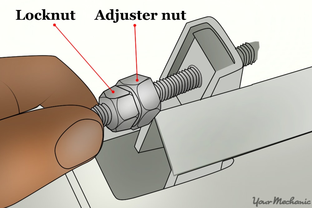 clutch cable and clutch lever shown