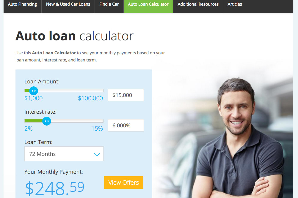 lending tree auto calculater