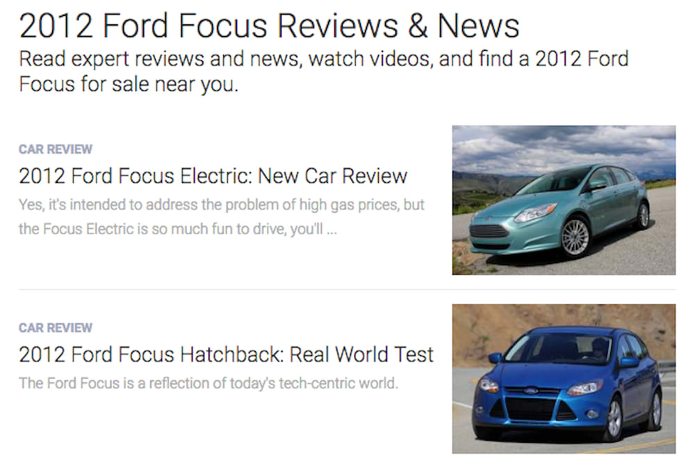 ford car reviews