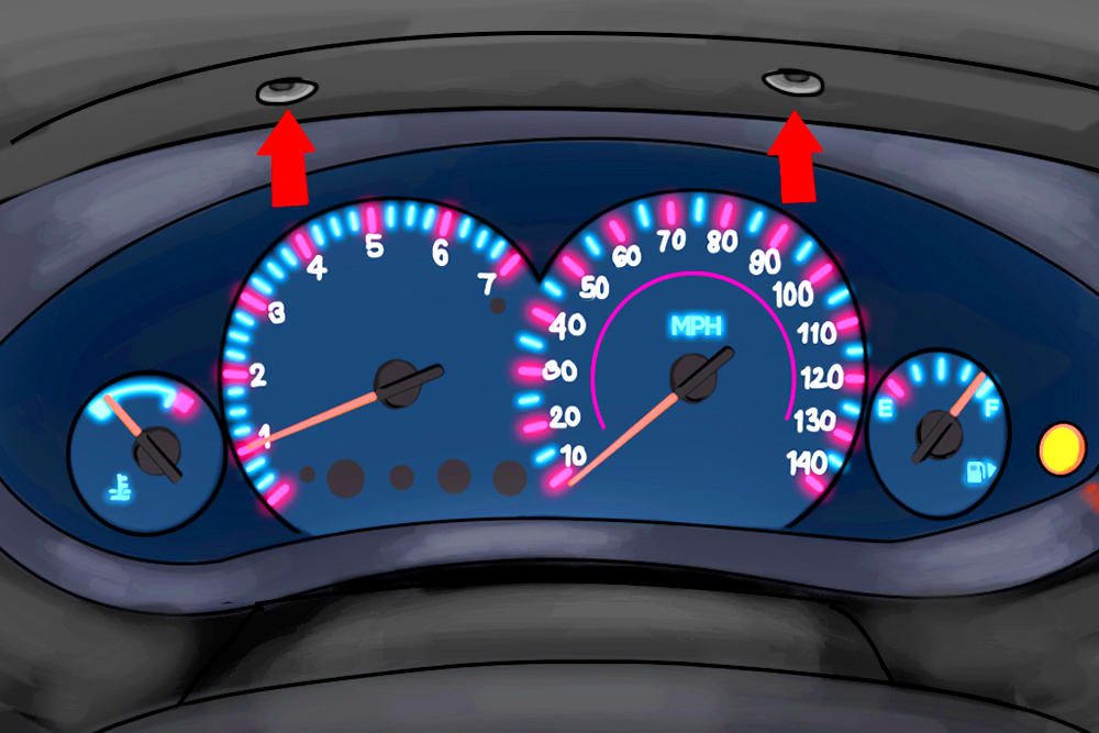 How to Repair Dashboard Lights | YourMechanic Advice 2008 gmc acadia fuse panel diagram 