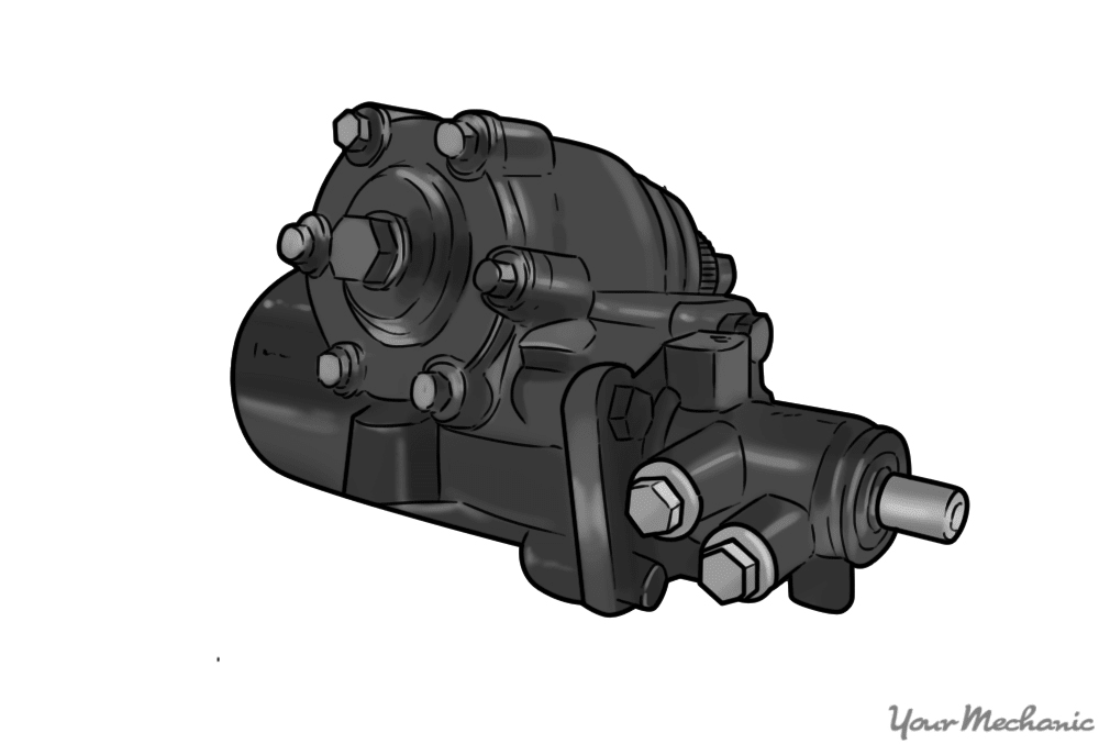 steering gear adjuster plug gearbox