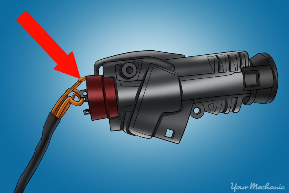 location of electrical harnesses attached to relay switch