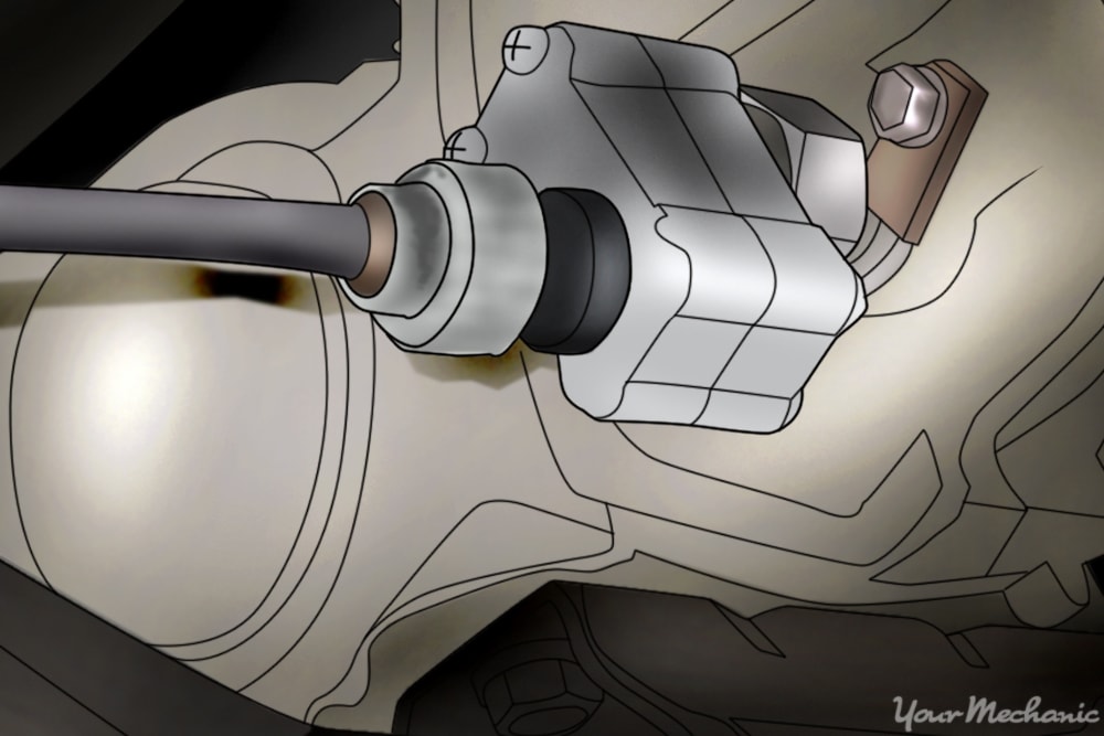 speedometer cable at transmission