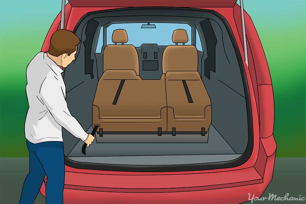 Minivan seats fold flat hot sale