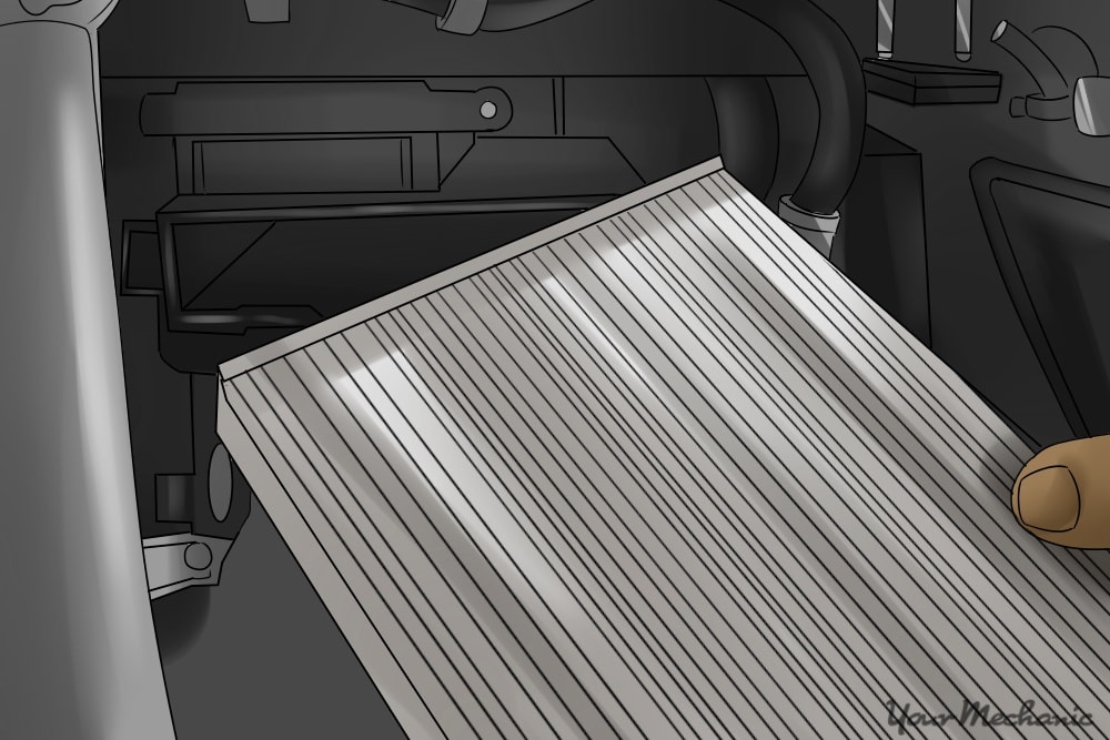 How To Replace A Cabin Air Filter That S Behind The Glove Box