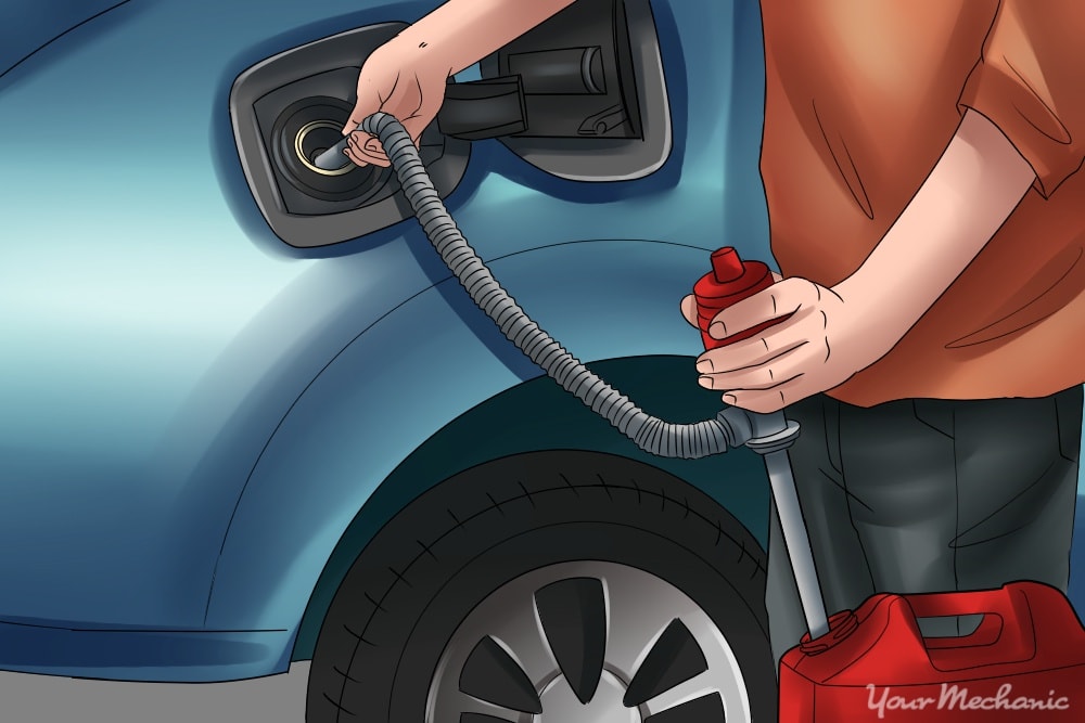 How To Drain Your Fuel Tank Yourmechanic Advice