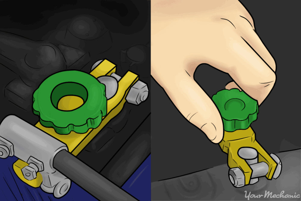 How To Attach A Car Battery Mounted Power Cut Off Switch