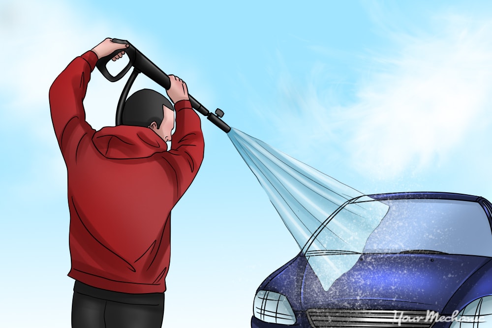 压力清洗车
