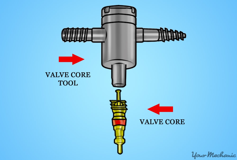 valve stem core