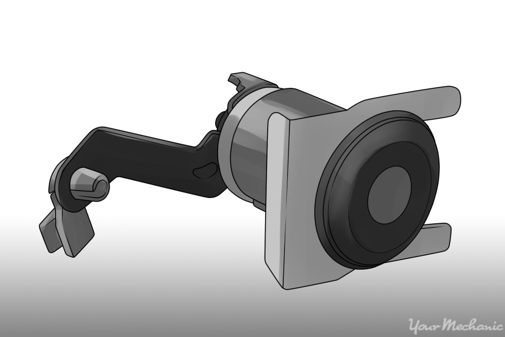 picture of a lock cylinder and the retaining clip in different styles for references on what other brands look like