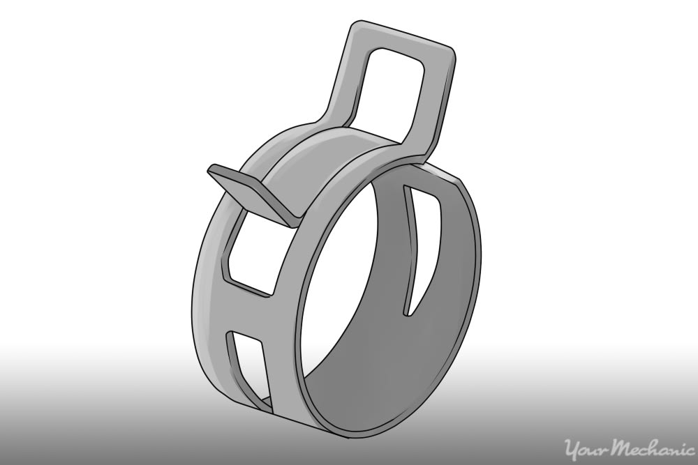 spring type of hose clamp