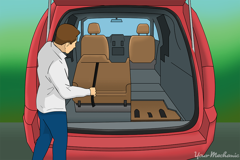 How to Use Stow n Go Seats in a Dodge or Chrysler Minivan