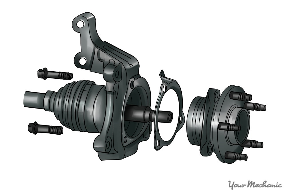 2014 nissan maxima front wheel bearing replacement