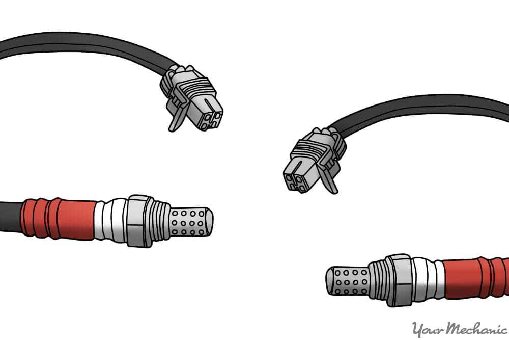 side by side comparison of the oxygen sensor